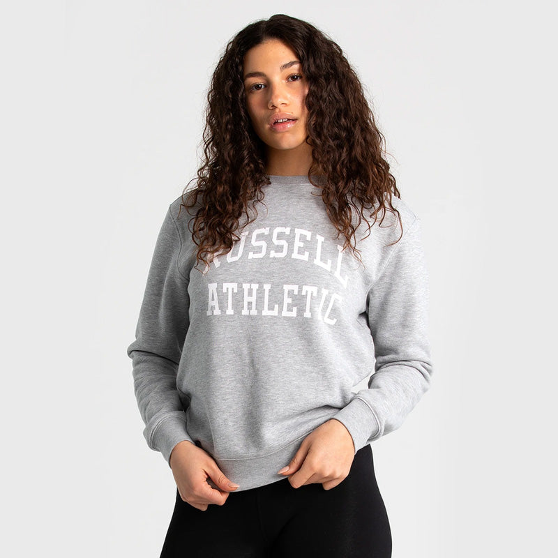 RUSSELL ATHLETIC WOMENS LOGO CREW