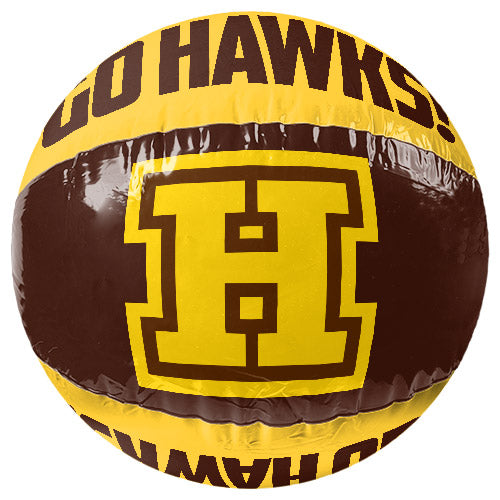 AFL INFLATABLE BEACH BALL HAWTHORN HAWKS