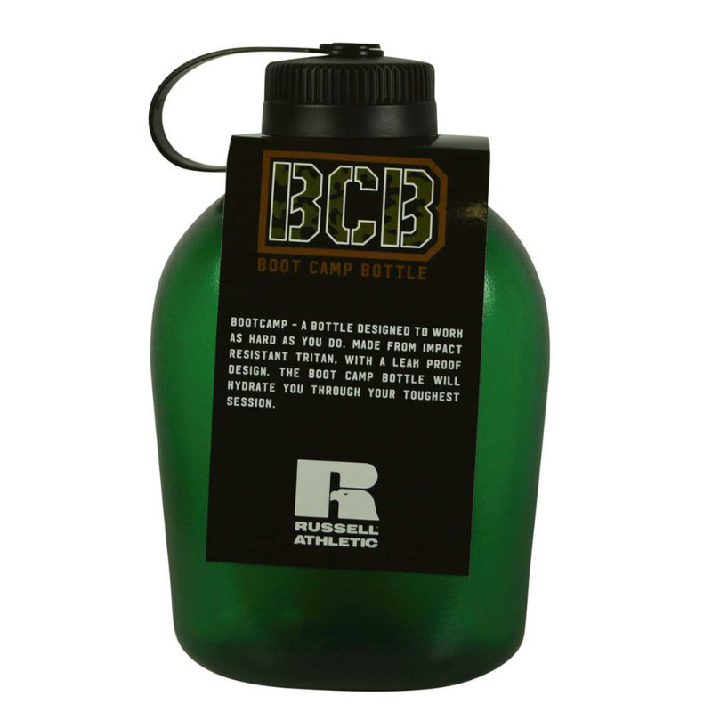 RUSSELL ATHLETIC BOOT CAMP DRINK BOTTLE ARMY GREEN