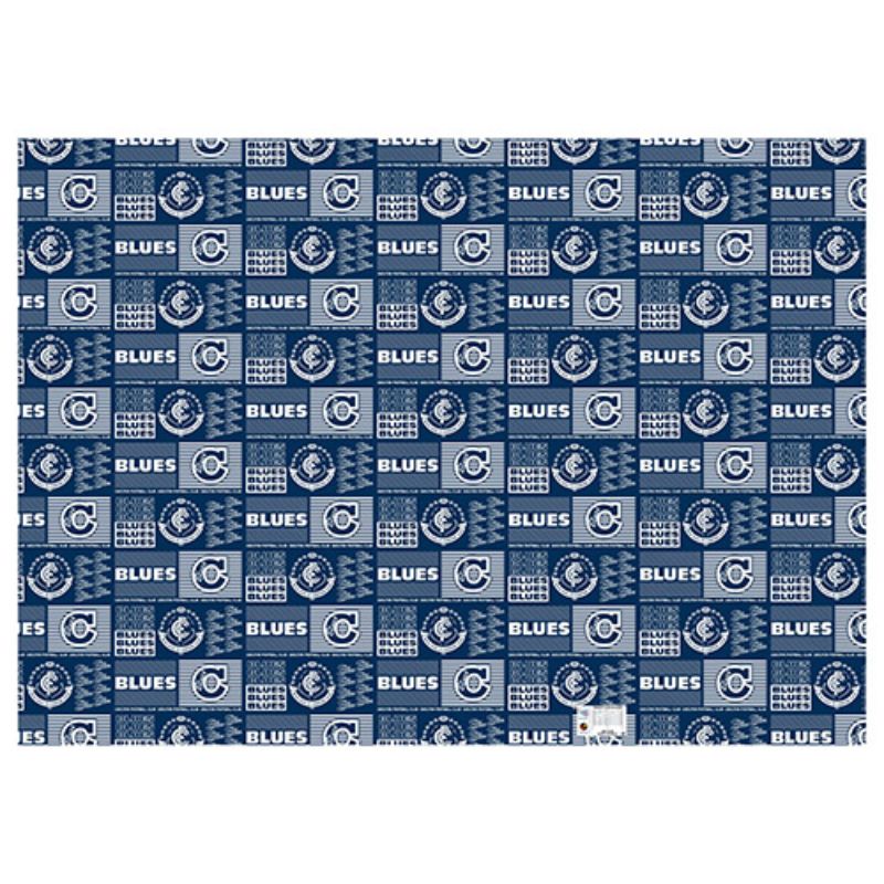 AFL WRAPPING PAPER CARLTON BLUES
