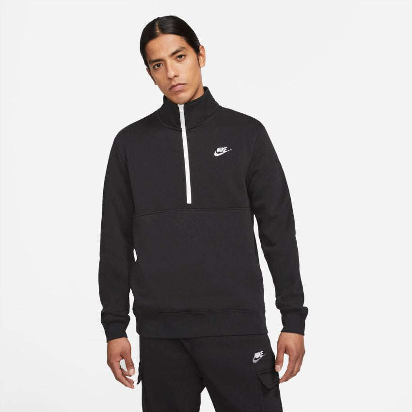 Nike Mens Sportswear Club Brushed Back 1/2 Zip Pullover
