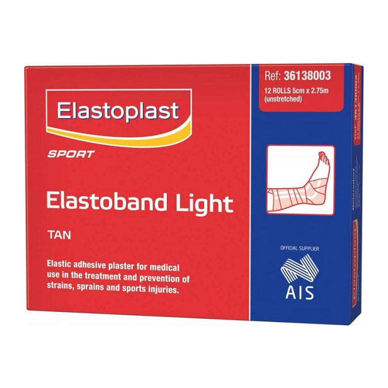 Elastoplast Elastoband Light (5cm x 2.75m) X 12