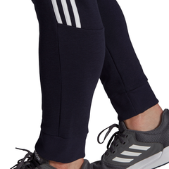 Adidas Mens Essentials Tapered Cuff 3-Stripes Pants
