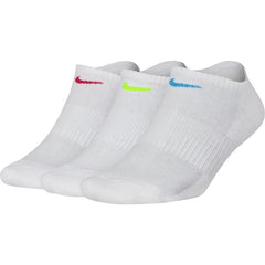 NIKE WOMENS EVERYDAY CUSHIONED NO-SHOW SOCK (3 PAIR)