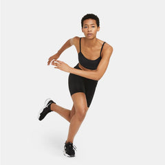 Nike Womens Dri-Fit One Mid Rise Bike Shorts