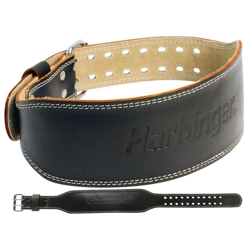 Harbinger Padded Leather Belt 4 Inch