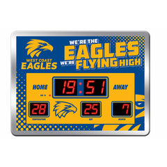 AFL West Coast Eagles LED Scoreboard Clock