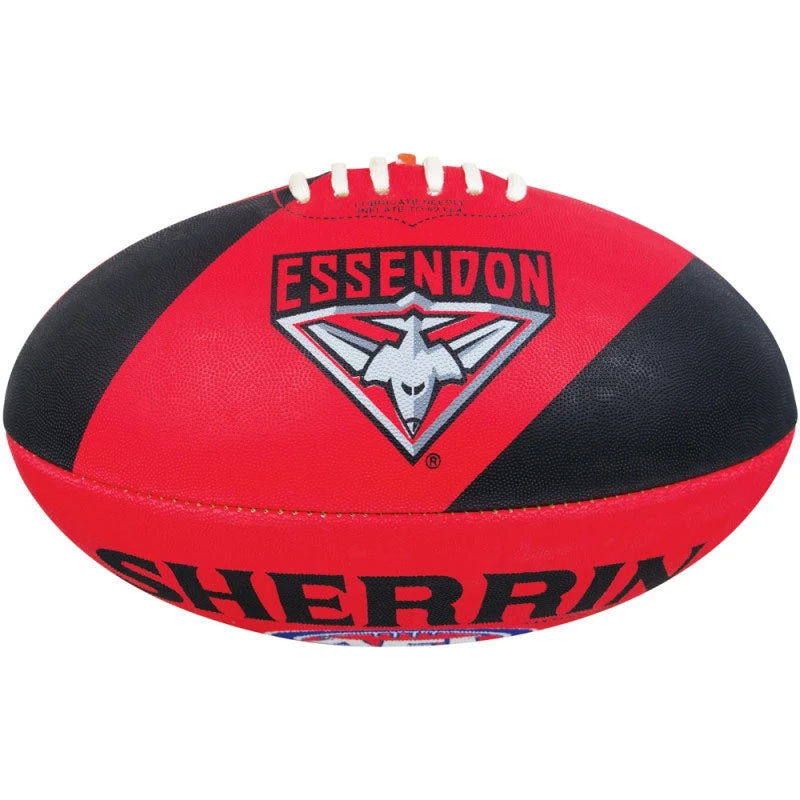 AFL Essendon Bombers Sherrin Synthetic Football
