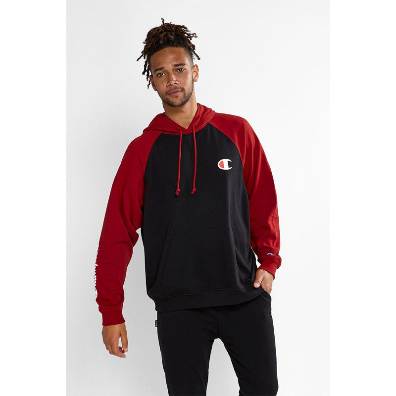Champion Mens French Terry Colourblock Hoodie
