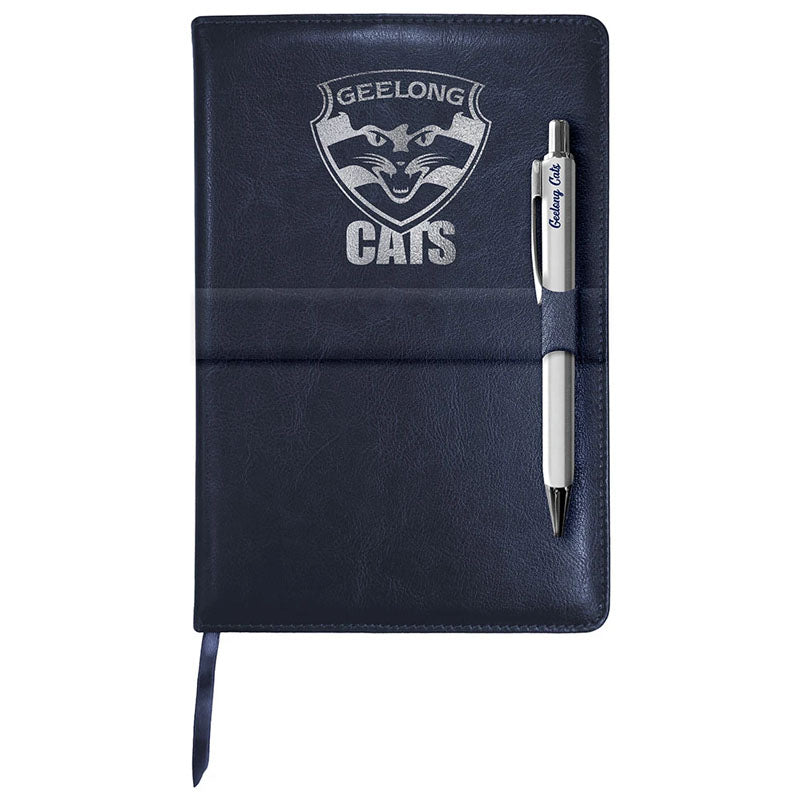 AFL Notebook and Pen Gift Pack Geelong Cats