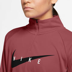 Nike Womens Swoosh Run Half-Zip Top