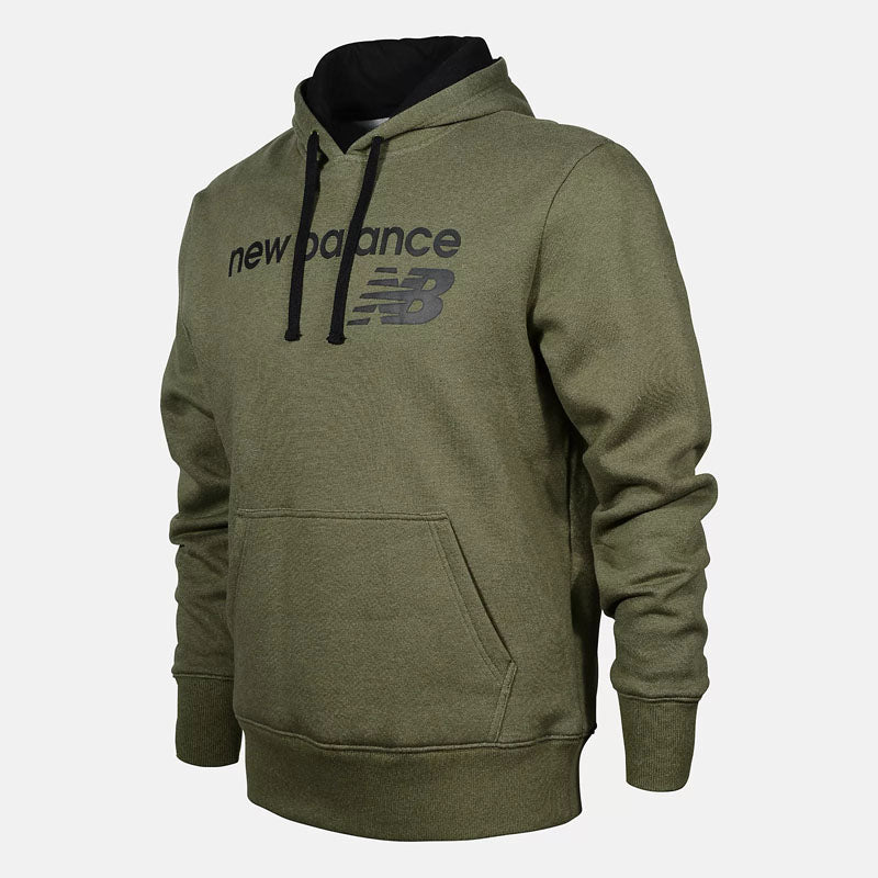New Balance Mens Volume Fleece Pullover Core Hoodie