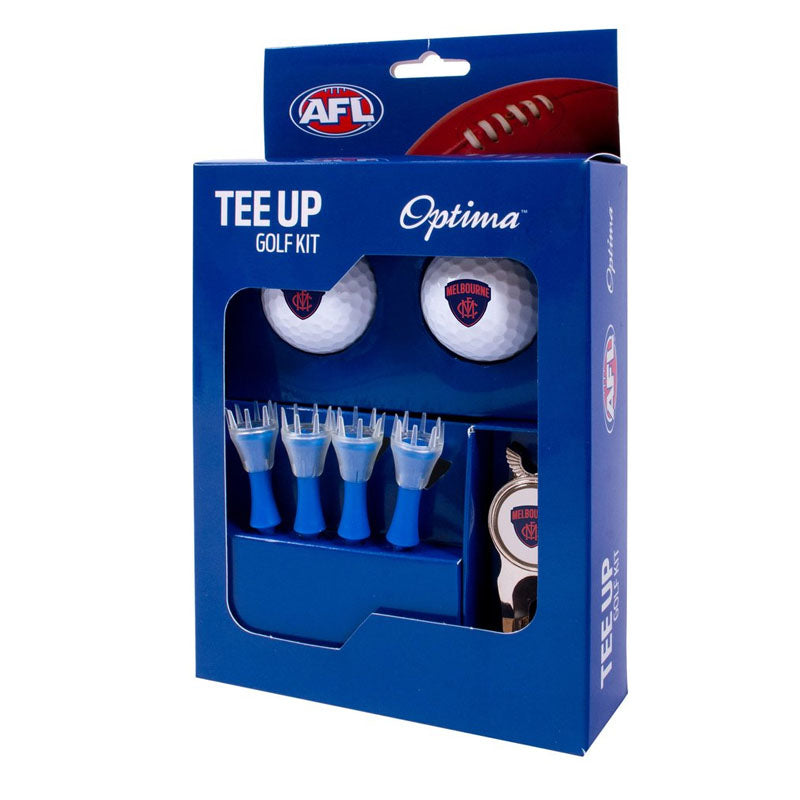 MELBOURNE GOLF 2BALL TEE UP KIT GIFT PACK