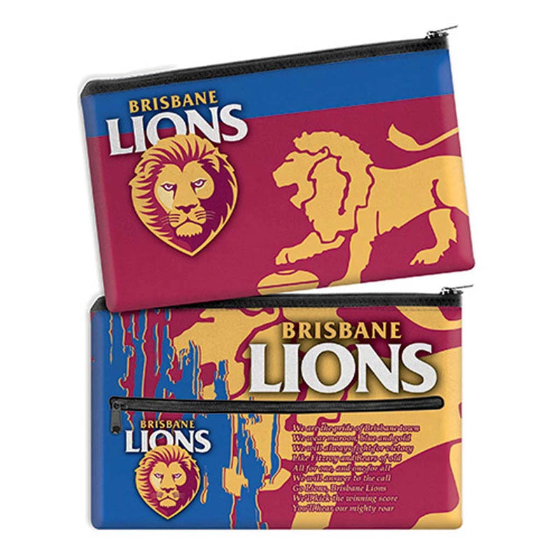 AFL Brisbane Lions Pencil Case