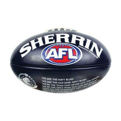 SHERRIN SONG BALL AFL CARLTON BLUES